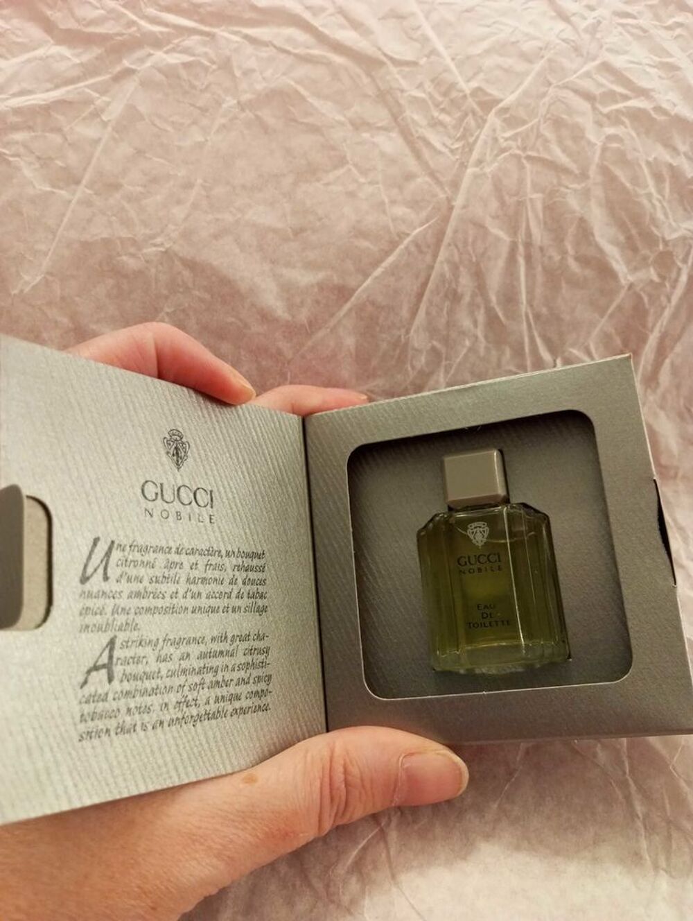 miniature de parfum de collection Gucci 