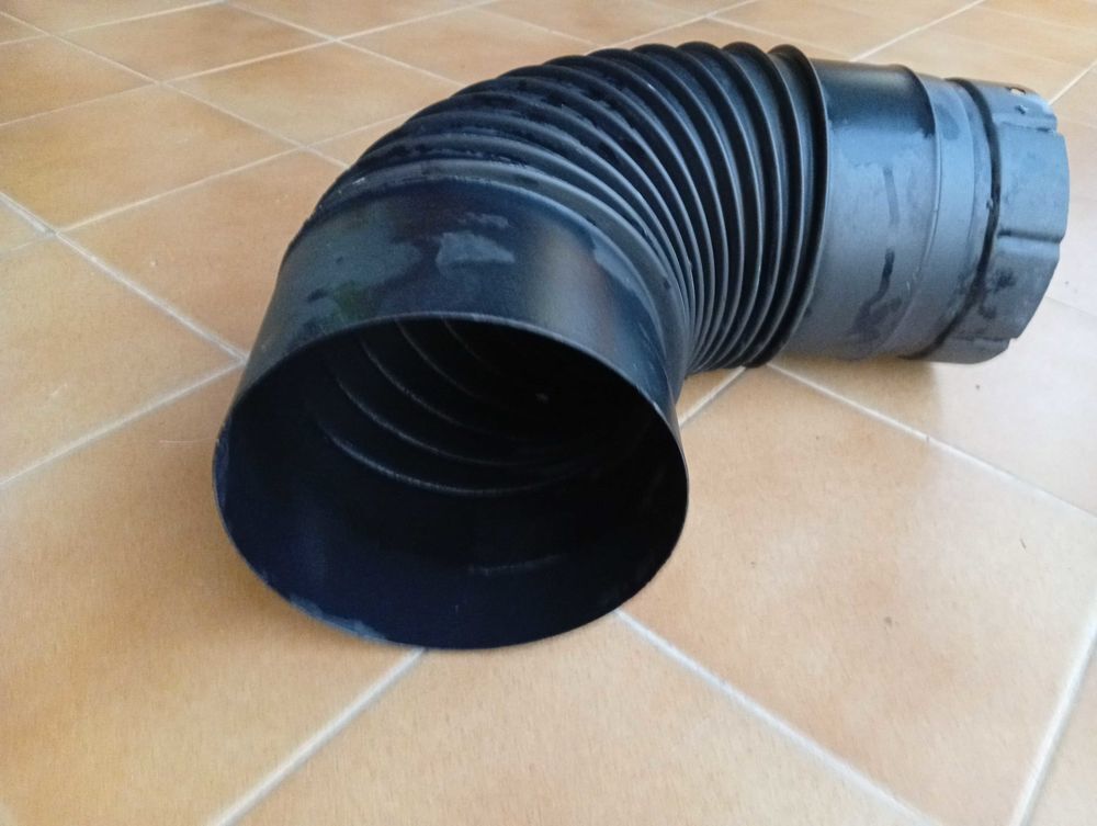 coude conduit po&ecirc;le &agrave; bois Bricolage