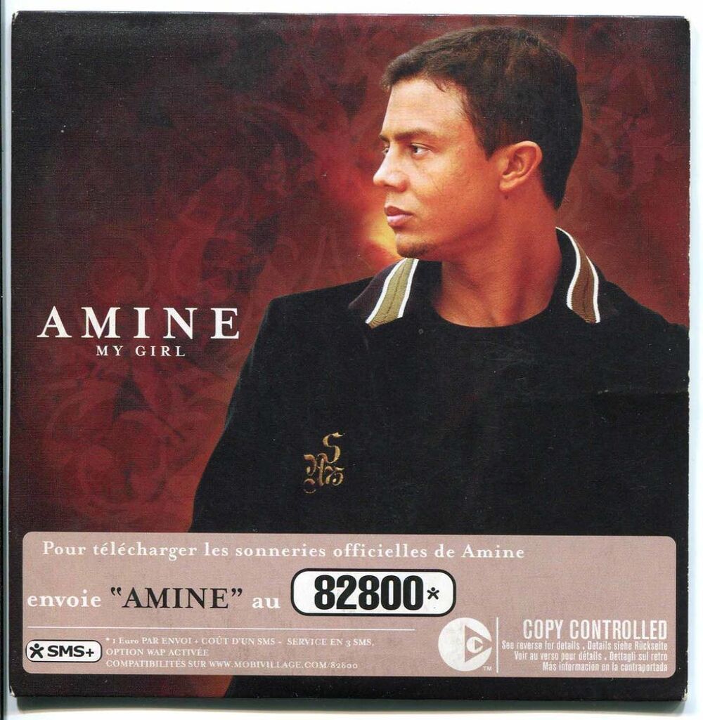 CD, Amine, My Girl CD et vinyles