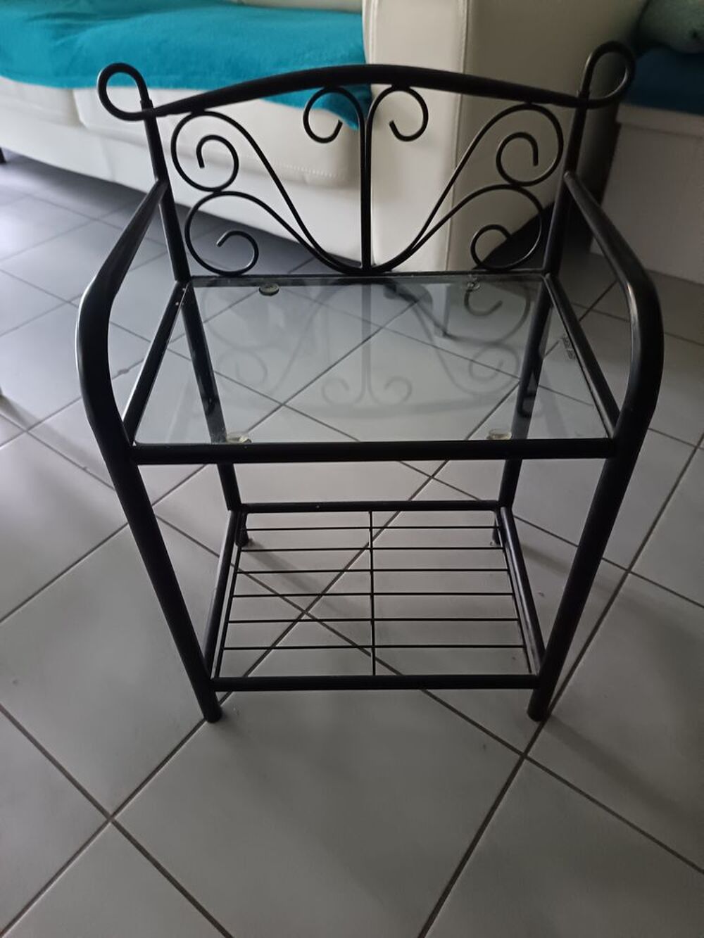 Table de chevet noir Meubles