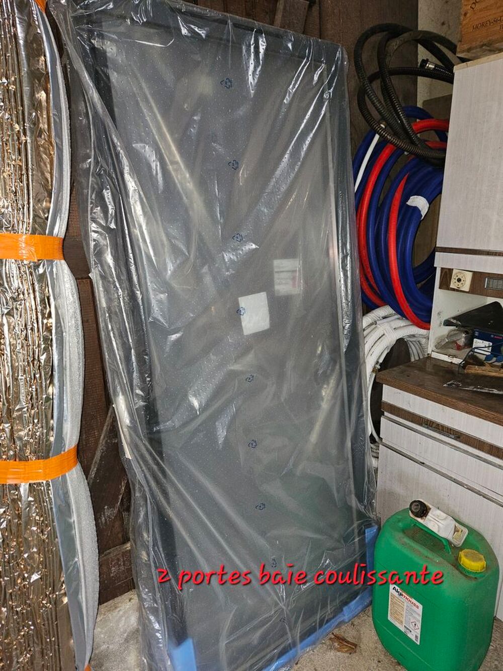 Baie vitr&eacute;e coulissante Bricolage
