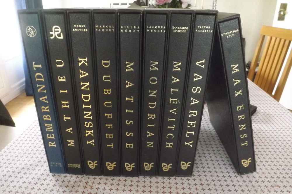 9 volumes sur peintres Livres et BD