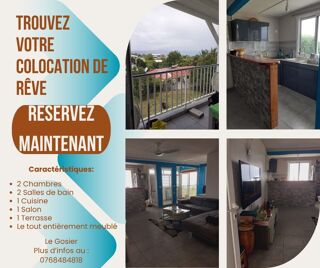  Appartement � louer 3 pi�ces 70 m� Le gosier