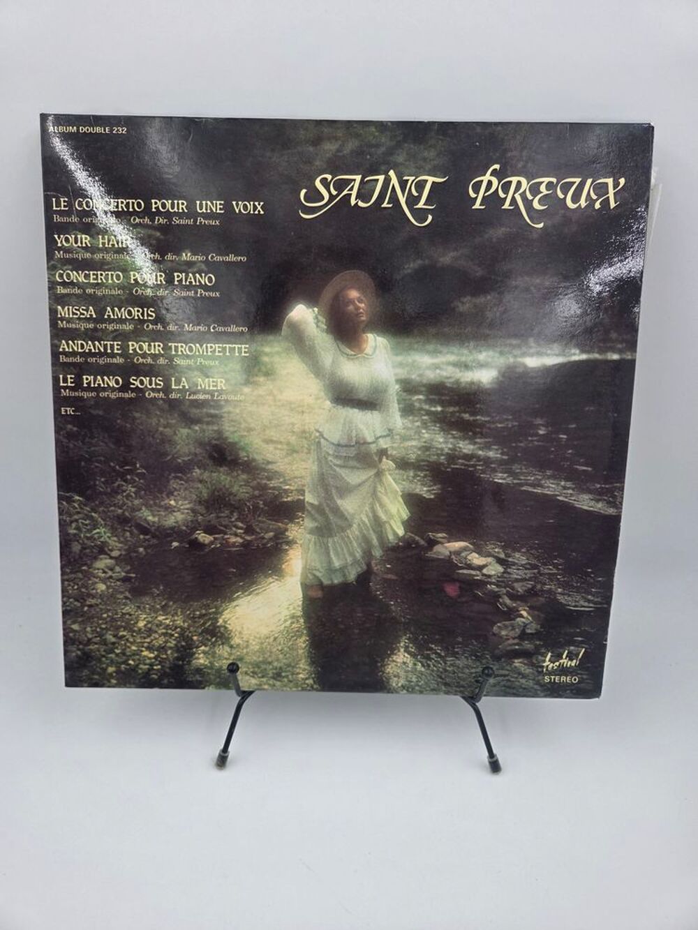 Vinyle 33 tours Saint-Preux : Bandes et Musiques Originales CD et vinyles