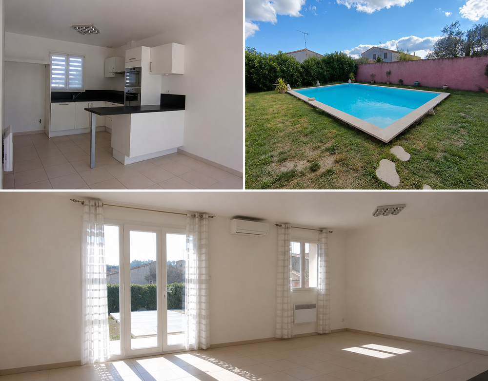 Vente Maison Maison avec piscine et garage entre particuliers Saint-Étienne-du-grès