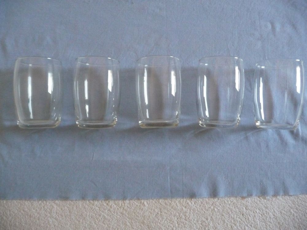 5 verrines ou petits verres - Neufs Décoration