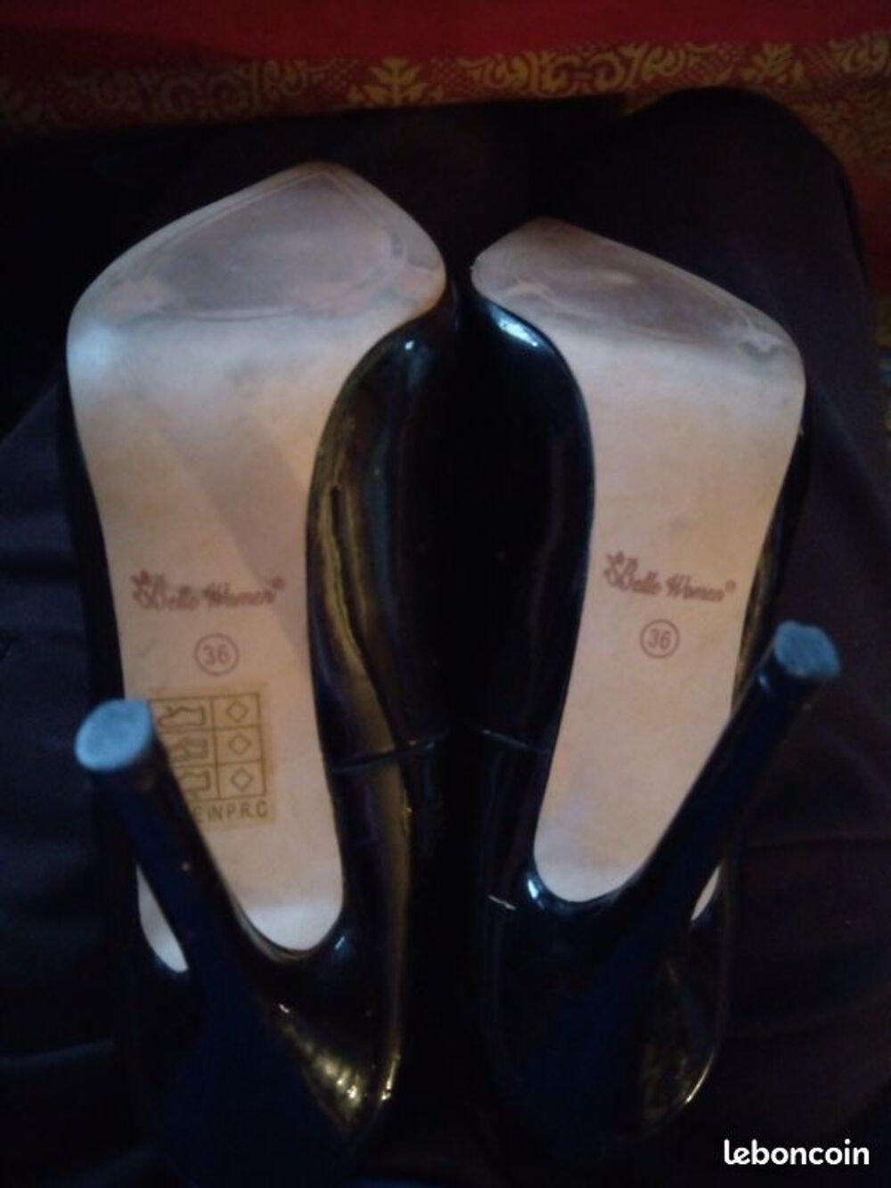 Escarpins talon 11 cm noir - taille 36 Chaussures