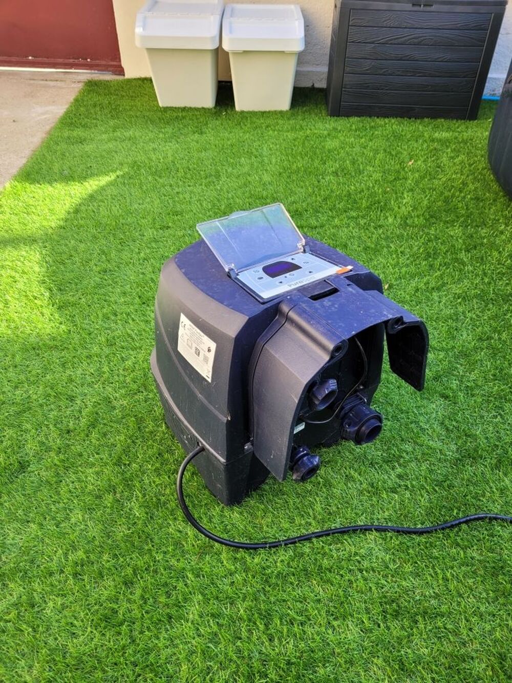 Spa intex purespa plus bubble massage Jardin