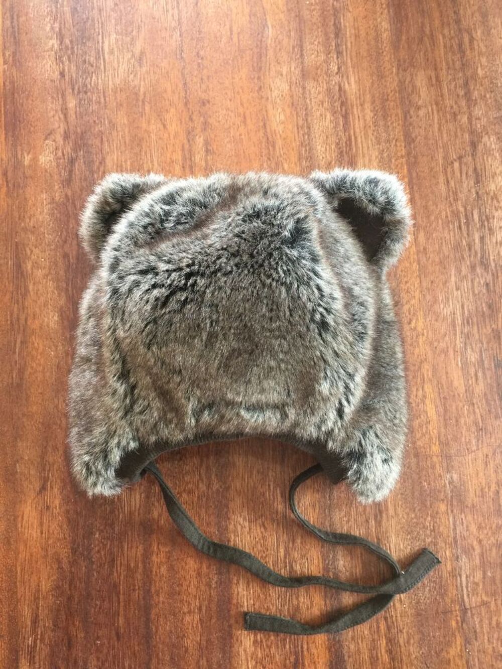 Bonnet enfant gar&ccedil;on " Berlingot " motif ourson Vêtements enfants