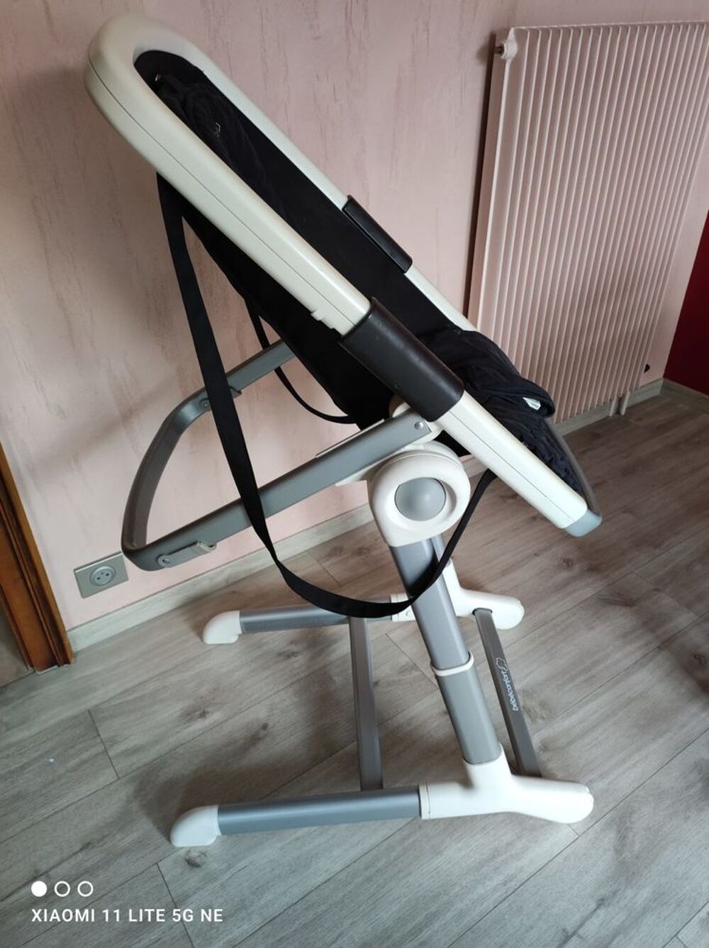 Transat B&eacute;b&eacute; Confort - Assise Noire Pu�riculture