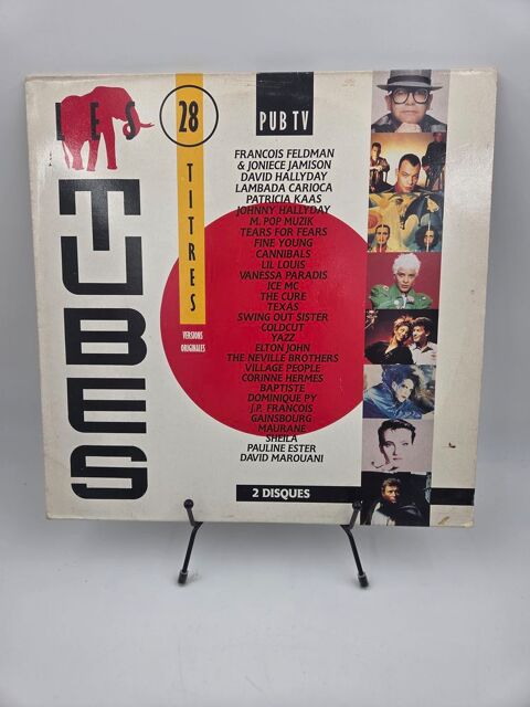 Vinyle 33 tours Les Tubes : 28 Titres (comprend 2 disques) 12 Vulbens (74)