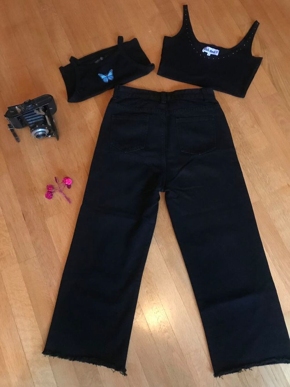 ?soyez originale avec ce pantalon coeurs Vêtements
