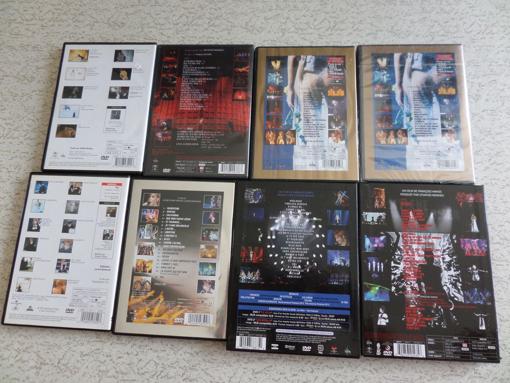 LOT OU DETAIL Dvd mylene farmer &agrave; prix divers DVD et blu-ray