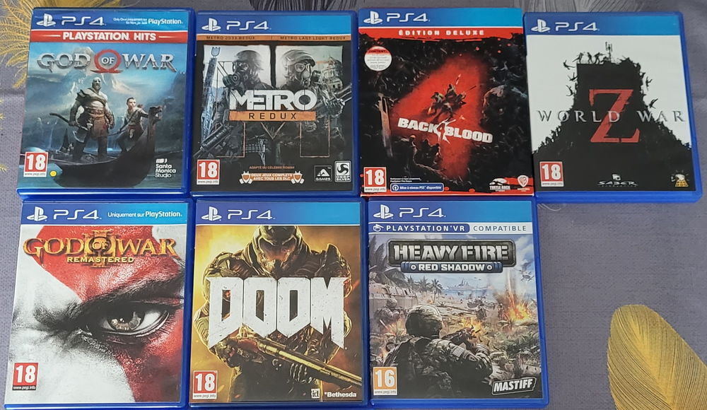 Jeux PS4 Consoles et jeux vidéos