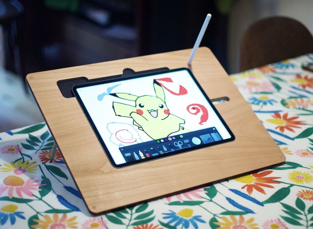 Support de dessin ergonomique pour iPad Pro M4 Téléphones et tablettes