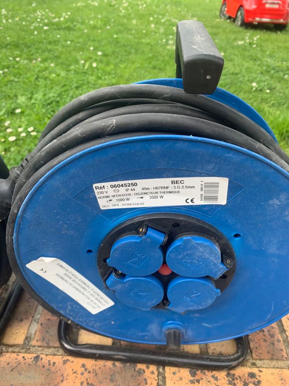 Rallonges &eacute;lectrique 40m 230V 3G2.5 IP44 3000W Bricolage