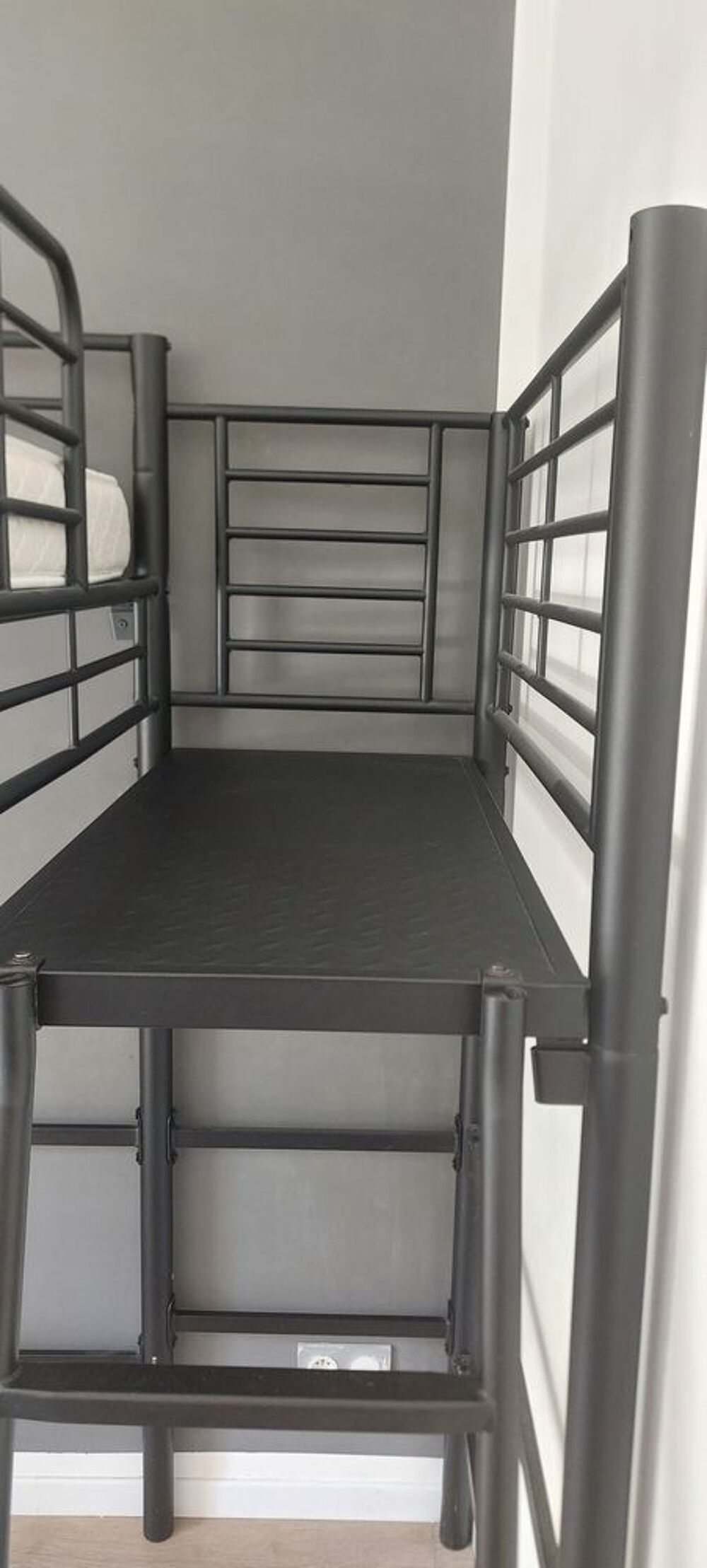 Lit mezzanine une place avec plateforme Mobilier enfants