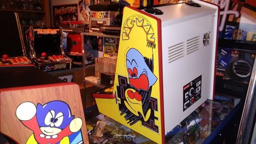 bartop arcade 2 joueurs 64go pac man - raspberry3 Jeux / jouets