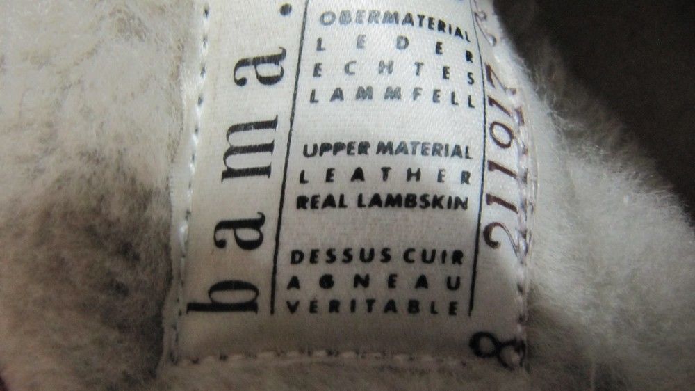 BOTILLON cuir fourr&eacute; 'agneau v&eacute;ritable'' P41 Chaussures