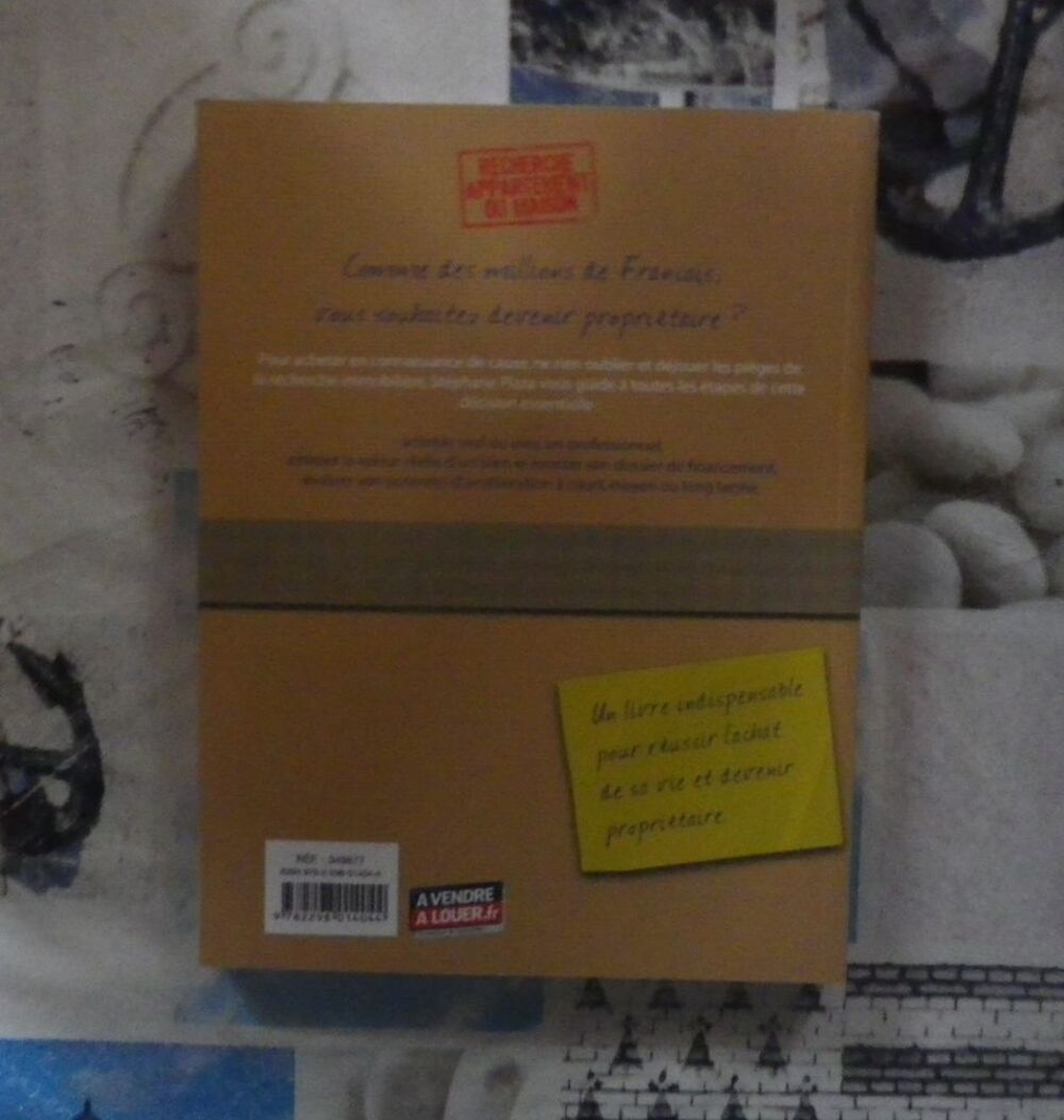 RECHERCHE APPARTEMENT OU MAISON par St&eacute;phane PLAZA Livres et BD