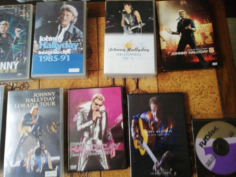 collection de johnny hallyday CD et vinyles