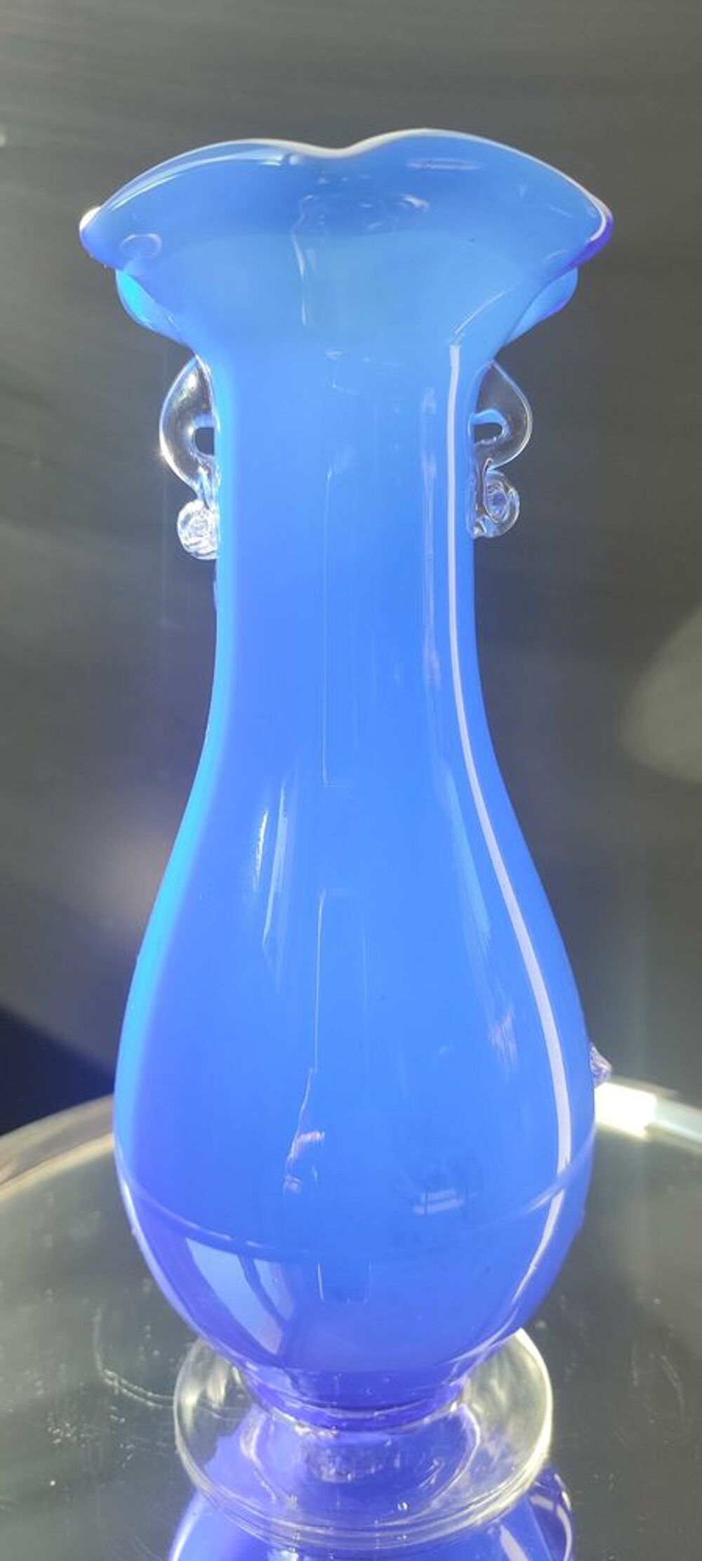 Vase+italien+en+verre+souffl&eacute;+d'art 