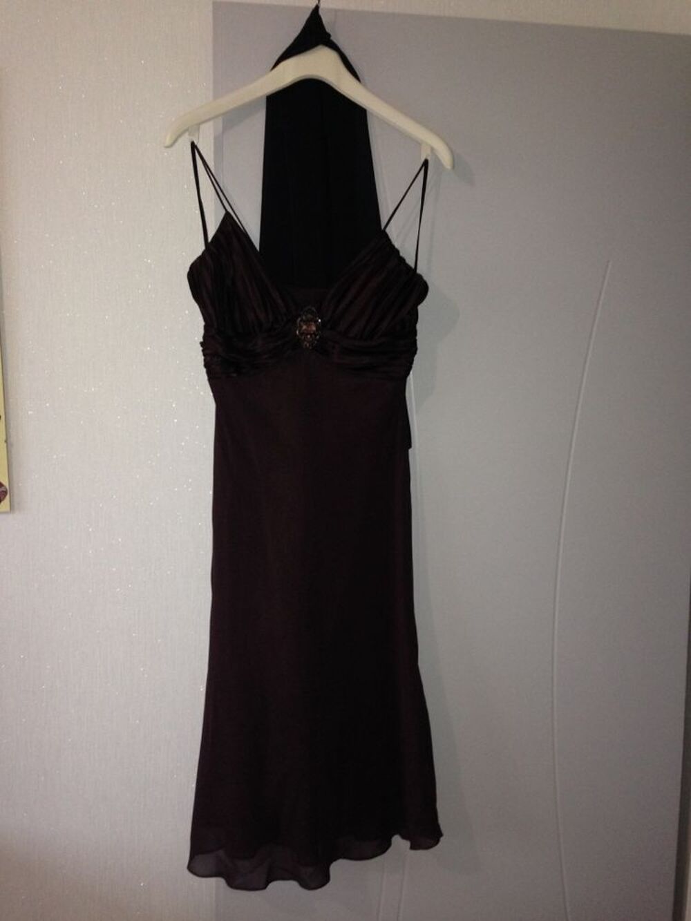 robe cocktail marron acheter chez marions-nous Vêtements