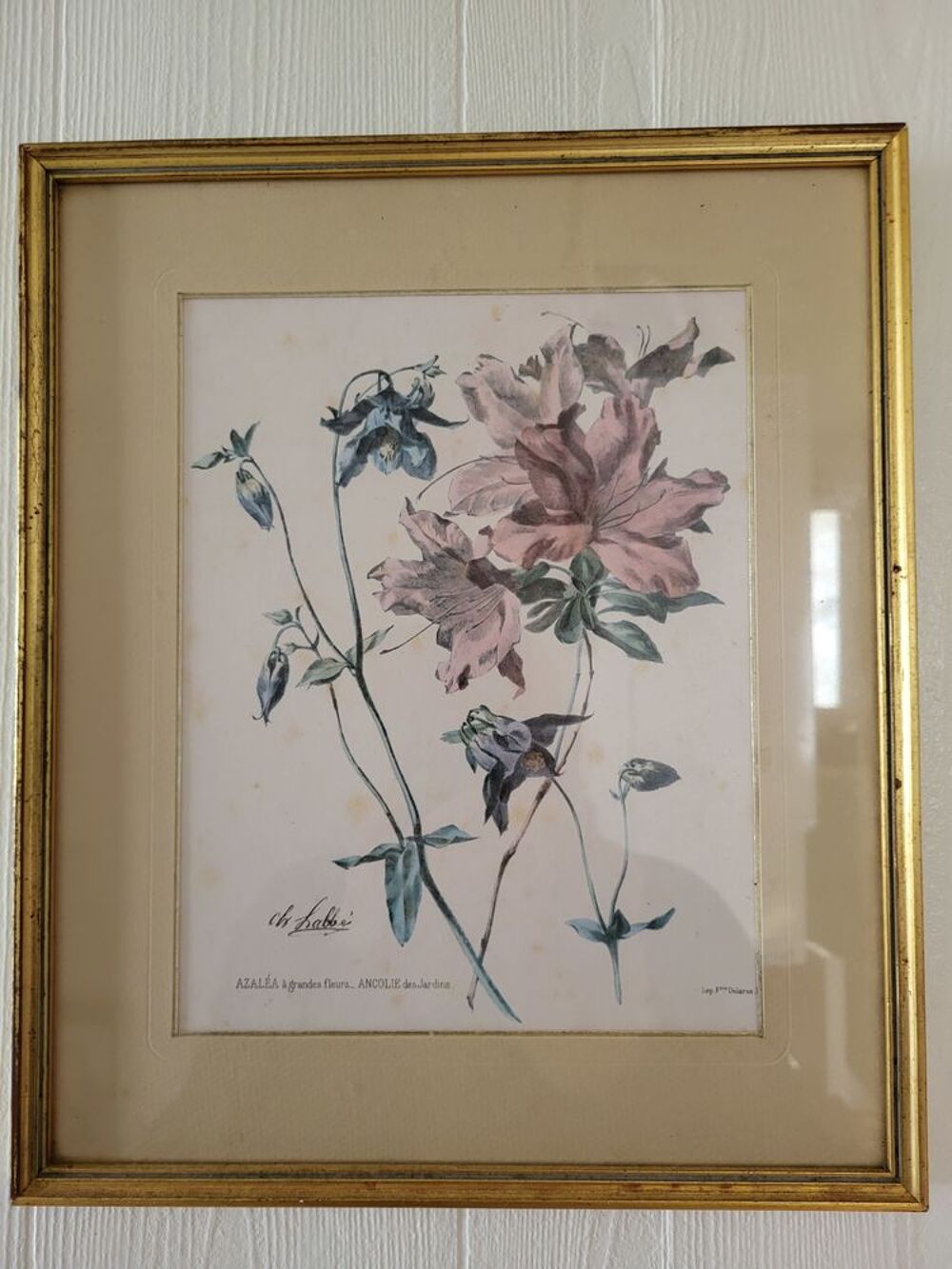 Sous-verre : dessins de fleurs. Décoration