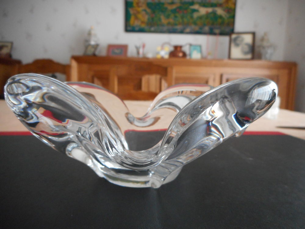 VIDE POCHE/ CENDRIER CRISTAL MARQUE BAYEL. Décoration