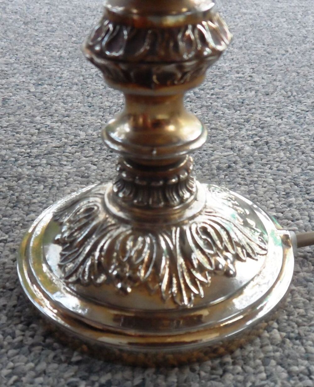 Lampe de chevet en bronze AN50 avec douille &agrave; vis fonctionne Décoration
