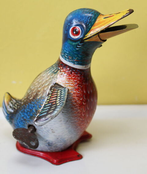 Canard automate t�le lithographi�e JOUSTRA 40 Issy-les-Moulineaux (92)