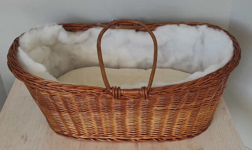 Couffin en osier Puriculture