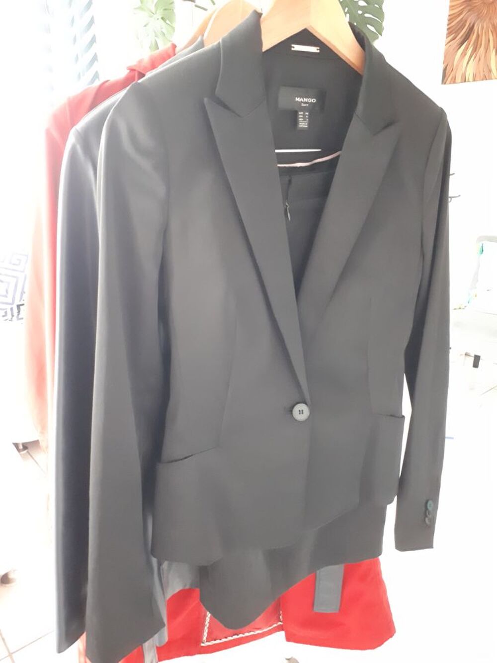 ENSEMBLE MANGO VESTE + JUPE FENDUE Vêtements
