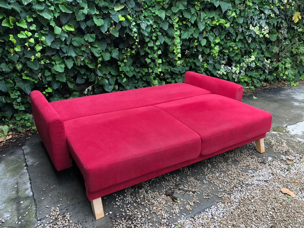 Canap&eacute; 3 places convertible avec coffre Meubles