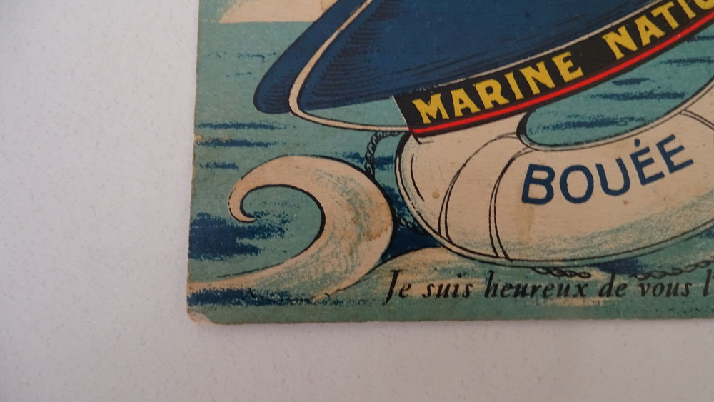 CARTE POSTALE Le Pompon porte bonheur 