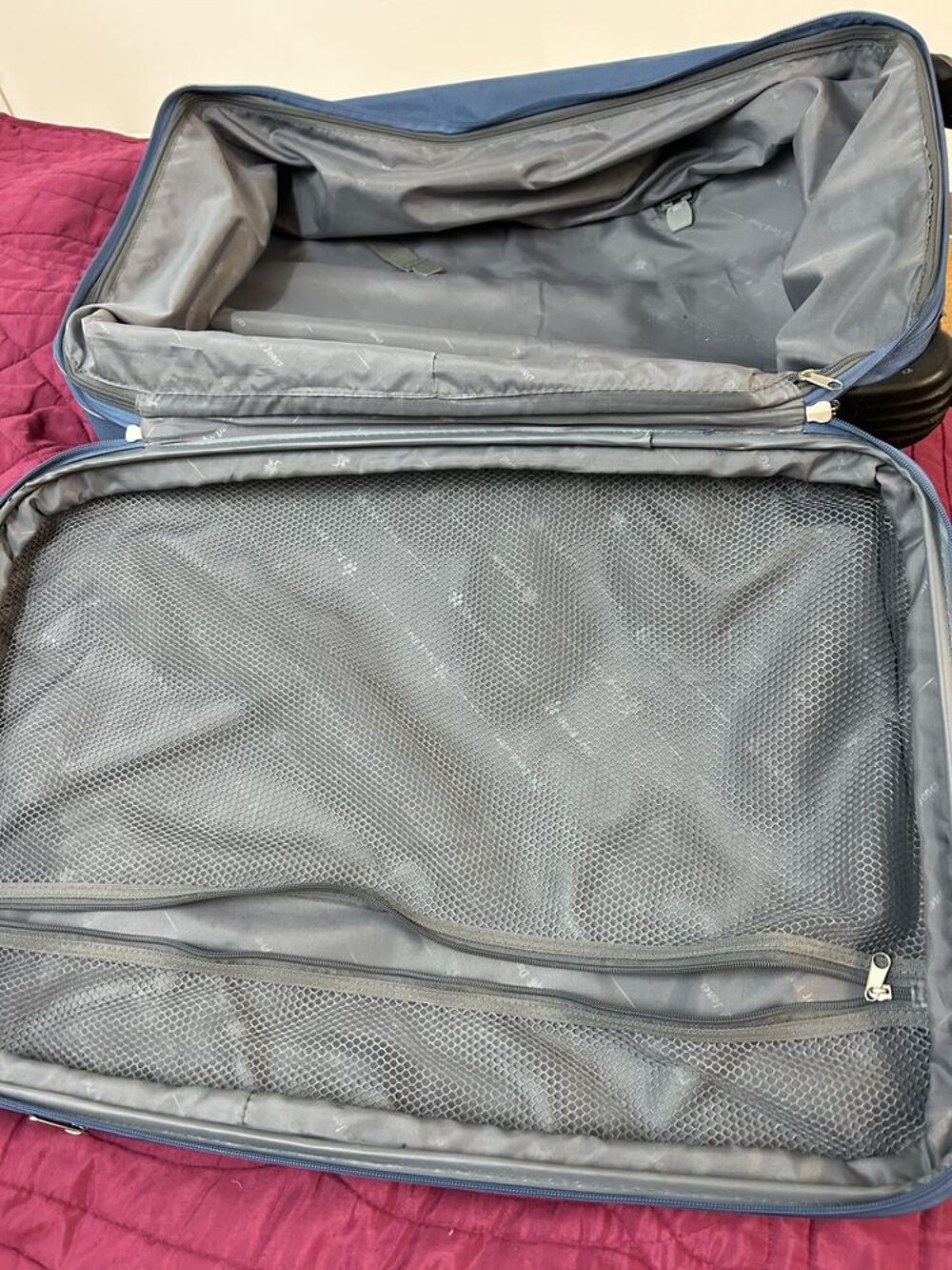 GRANDE VALISE BLEU Maroquinerie