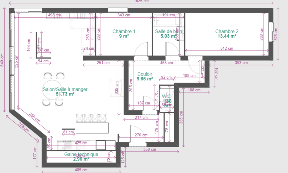 Vente Appartement T3 90m2 - Buttes-Halage - Créteil Créteil