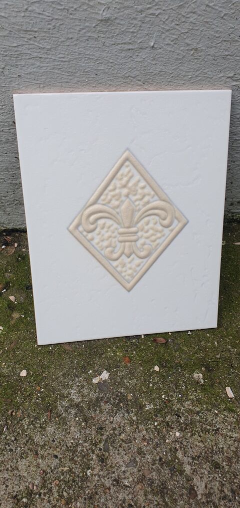 Faiience Murale Fleur de Lys 0 Blois (41)