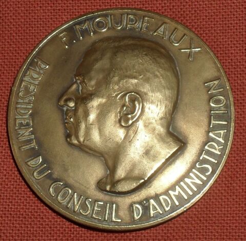 Mdaille F Moureaux Stade de la Suze mars 1935 35 Montreuil (93)