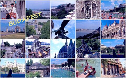  HONGRIE  BUDAPEST 80 diapositives-de voyages 0 Tours (37)