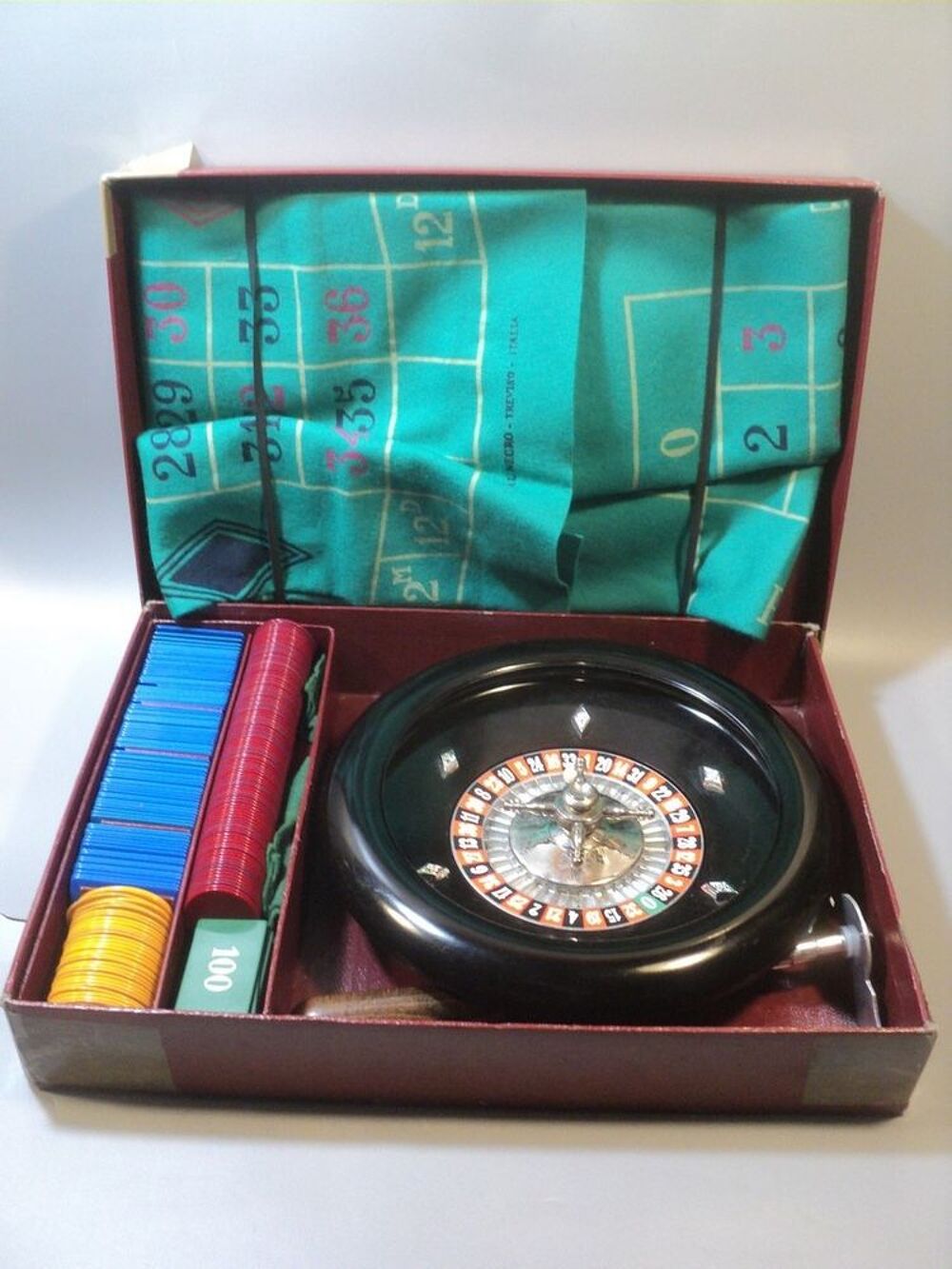 Ancien Jeu Roulette Professionnel Dal Negro Jeux / jouets