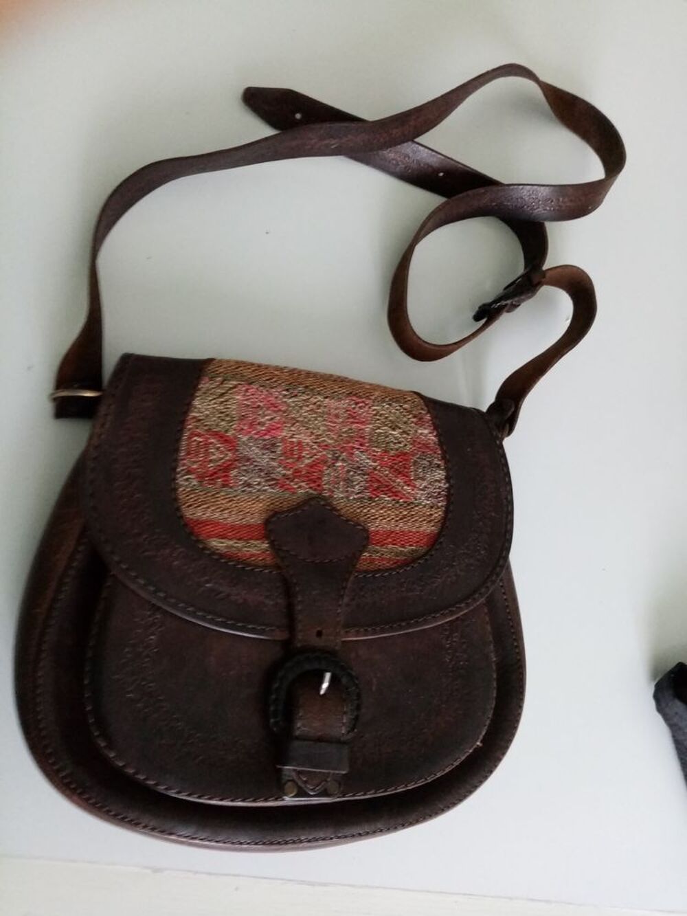 SAC EN CUIR AM&Eacute;RICAIN Maroquinerie