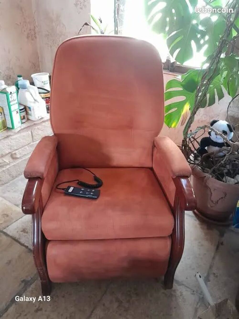Fauteuil Releveur &eacute;lectrique t&eacute;lescopique avec t&eacute;l&eacute;commande Meubles