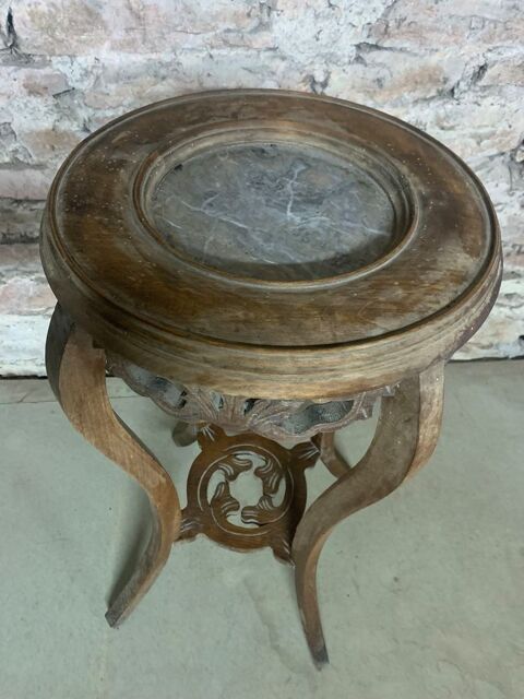 Gu�ridon avec marbre 30 Pasques (21)