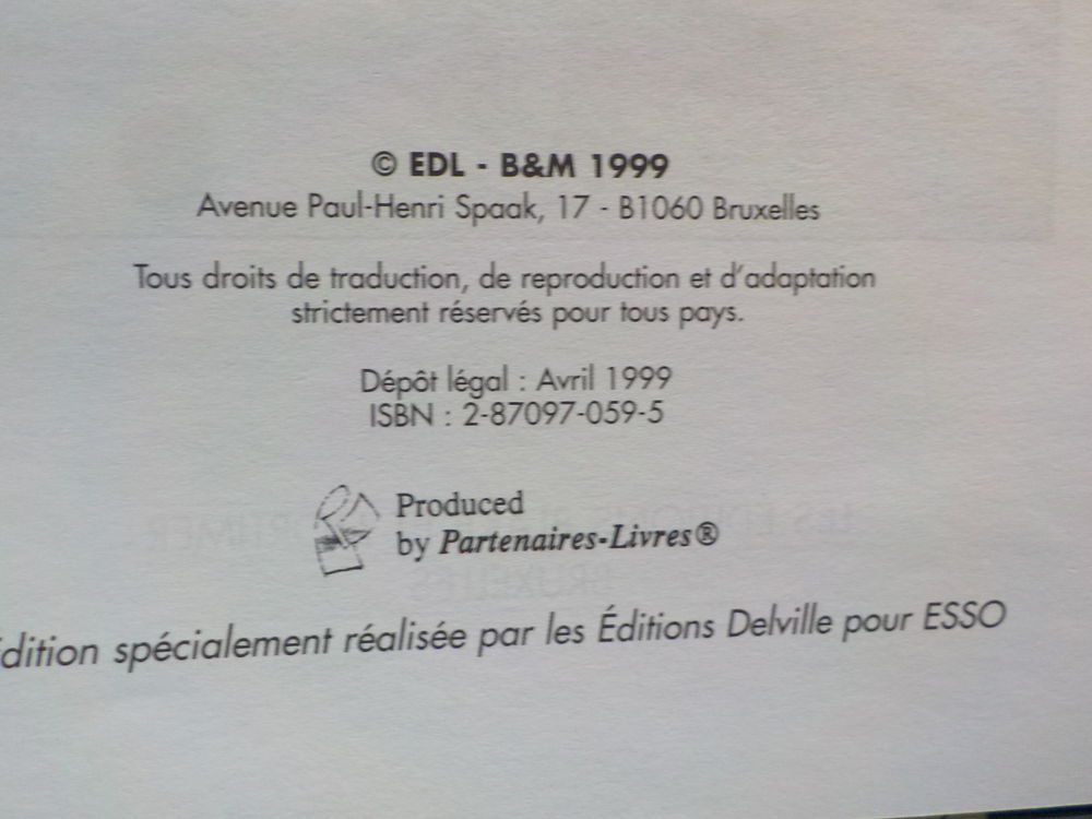 LES 3 FORMULES DU PROFESSEUR SATO T2 de E.P. JACOBS Ed. B&amp;M Livres et BD