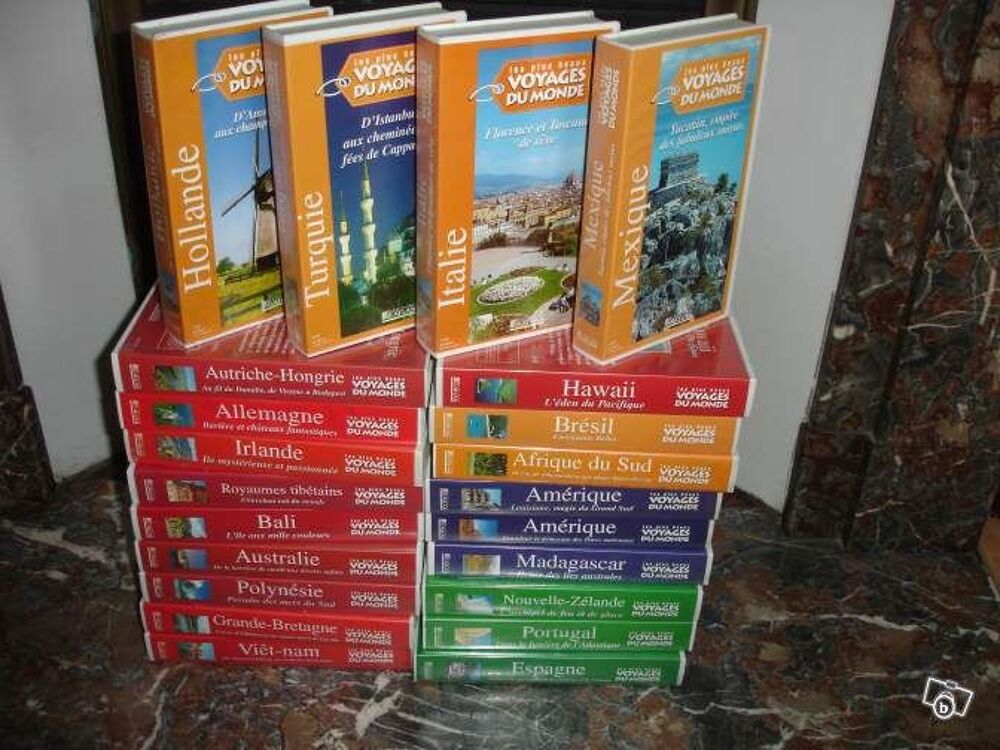 VHS "les plus beaux voyages du monde" Photos/Video/TV