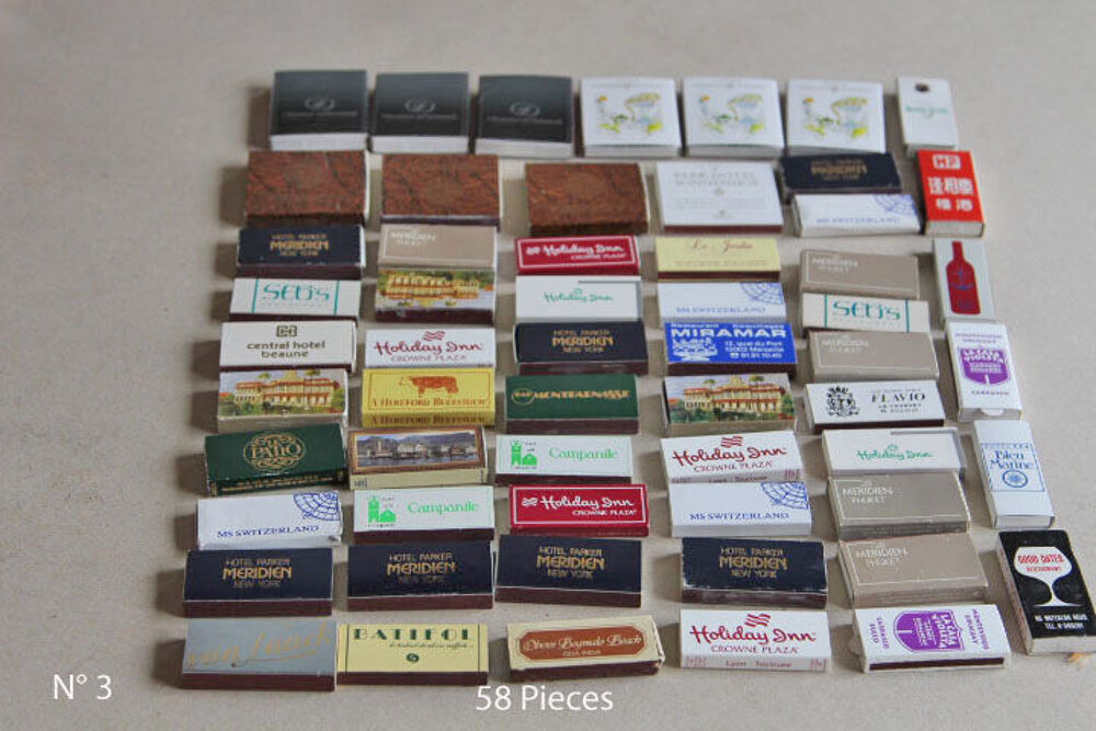 Collection boites allumettes
