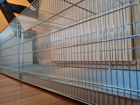 Lot de 2 tr&egrave;s grandes cages pour oiseaux 600 45230 La bussi�re