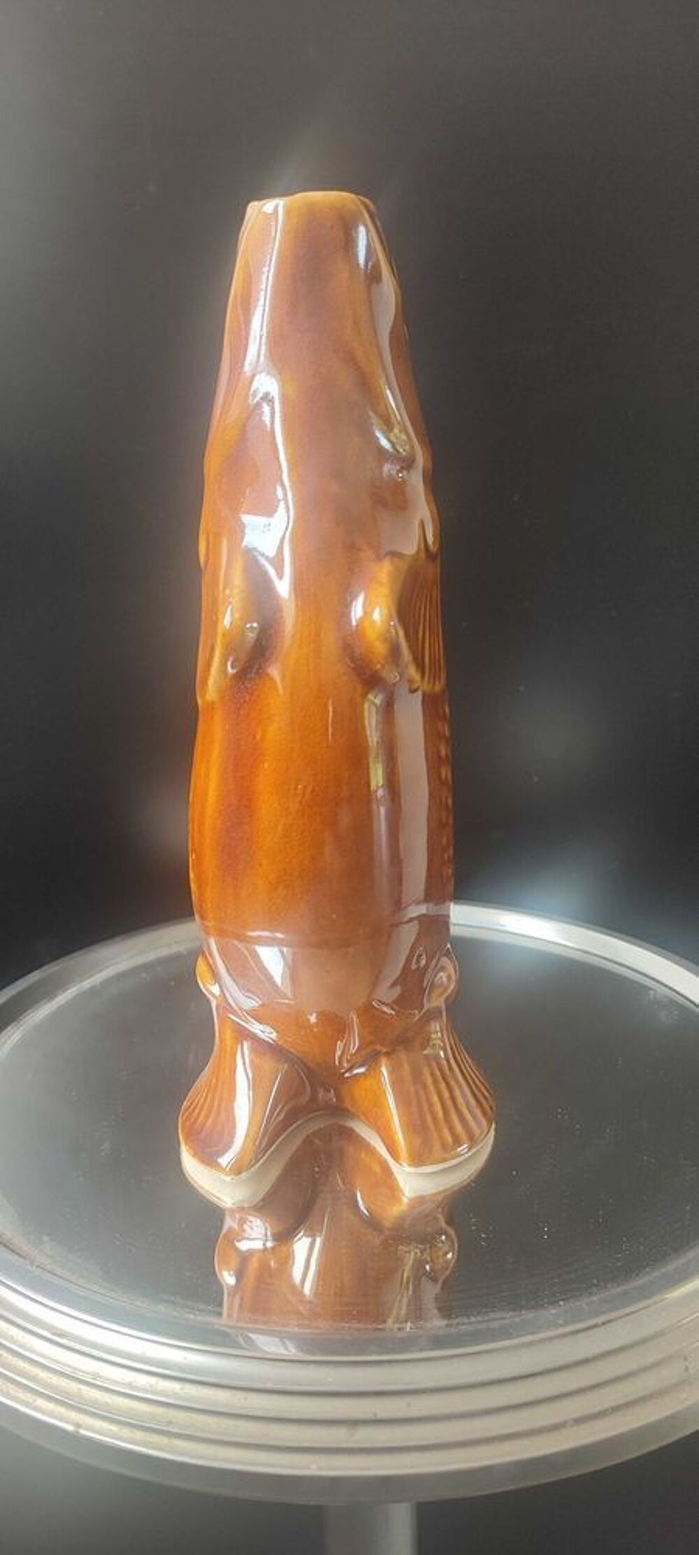 Service "Poisson" C&eacute;ramique Ambr&eacute;e Vintage &eacute;poque URSS 