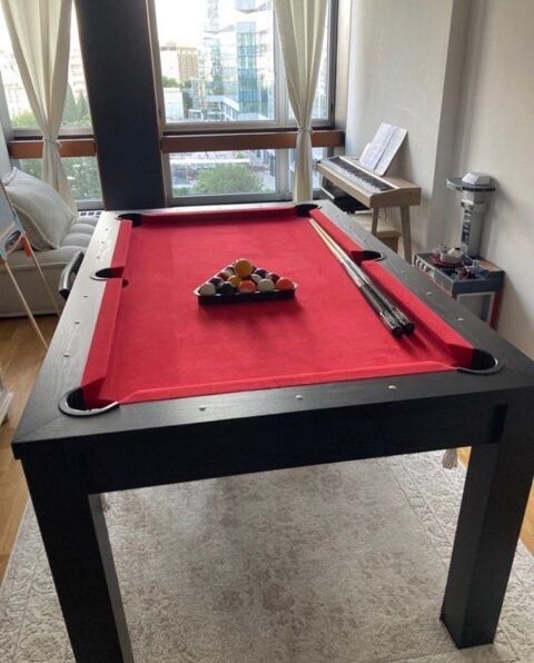 Billard anglais Defaïste convertible 6 pieds + plateau table €  bon état; déjà  démonté, prêt à  emporter Paris 15 (75)